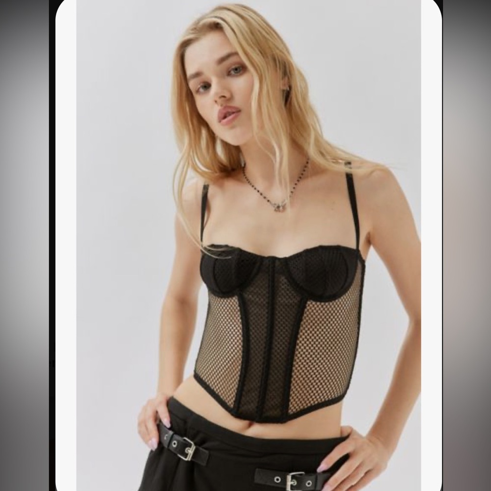 Out from Under Modern Love Overdrive Fishnet Corset